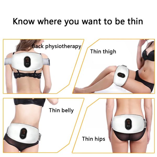 Electric Slimming Machine Weight Loss Artifact Belly Full Body Thin Waist Stovepipe Belt Fat Rejection Home Fitness Equipment