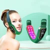 Facial Lifting Device Led Photon Therapy Facial Slimming Vibration Massager Double Chin V Face Shaped Cheek Lift Belt Machine