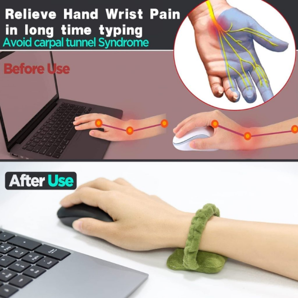 Mini Wrist Guard Support Pad Can Freely Moved Wrist Guard Pillow Office Computer Keyboard Mouse Laptop Computer Game Wrist Guard