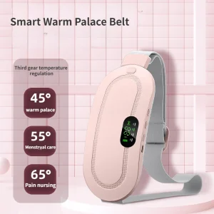 Smart Warm Palaces Belt Electric Abdominal Heating Massager Compress Lady Relieve Menstrual Pain Heating Pad For Household