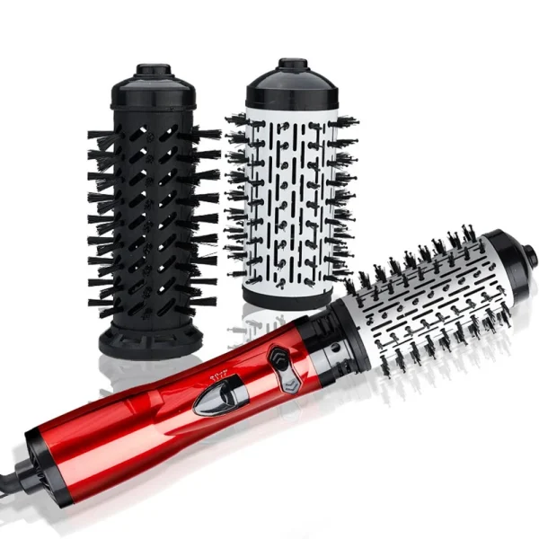 Multifunction Hair Comb Hair Dryer And Volumizer Rotating Roller Brush Salon Air Brush Styler Straightener Curler Comb