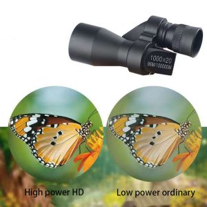 Portable Hd Night Vision Mini Pocket Monocular Telescope High Magnification Zoom Outdoor Fishing Telescope For Hunting Camping