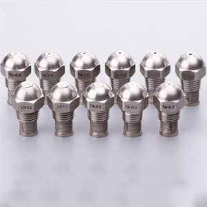 1/4'' Oil Nozzle Waste Oil Burner Stainless Steel Oil Mist Nozzle, Oil Atomizer Nozzle For Cooling Humidified