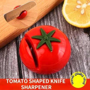 Mini Kitchen Tools Cute Tomato Shaped Knife Sharpener Portable Home Sharpener Sharpening Tool Kitchen Accessories Kitchen Tools