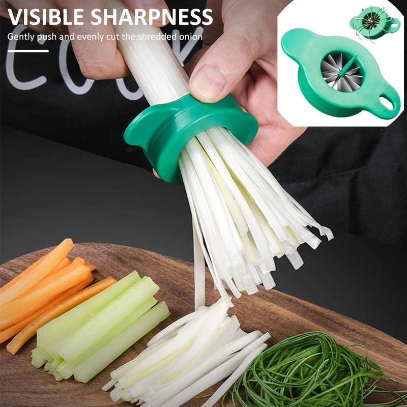 One Piece Onion Wire Cutter Stainless Steel Plum Onion Wire Cutter