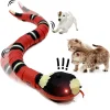 Smart Sensing Snake Usb Charging Accessories Kitten Toys Interactive Cat Toys Automatic Toys For Cats For Pet Dogs Game Play Toy