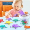 20/30Pcs Jumping Frog Bounce Frogs Parent-Child Toys For Kids Novelty Assorted Stress Relief Toys Children Birthday Party Gift