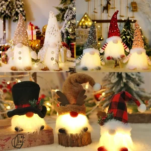 2024 Year Gnome Christmas Faceless Doll Merry Christmas Decorations For Home 2023 Christmas Ornament Xmas Navidad Noel Gifts