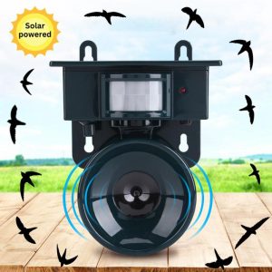 Premium Motion Sensor Bird Repeller & Scarer