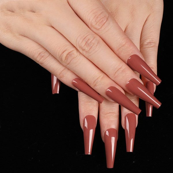 Long Coffin Nails - Variety Of Colors Available