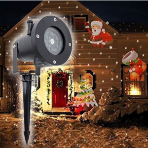 Animated Outdoor Christmas Holiday Laser Light Projector