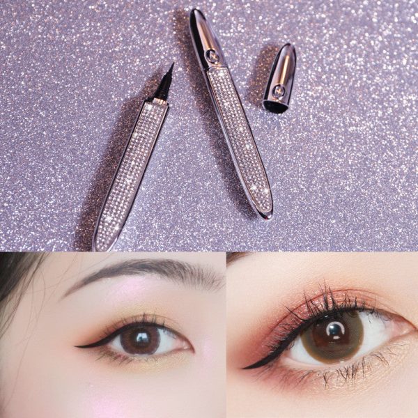 Lashes: Self-Adhesive Liquid Eyeliner Pen For Waterproof, Magnetic- Makeup