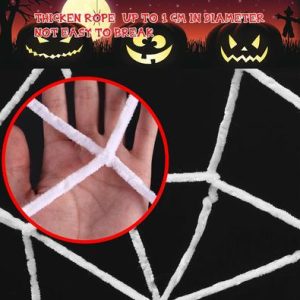 Spider Web Yard Decor Halloween Decorations