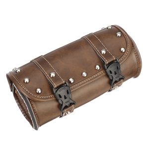 Motorcycle Leather Front Fork Tool Bag For Harley/Softail/Sportster/Dyna Organizer