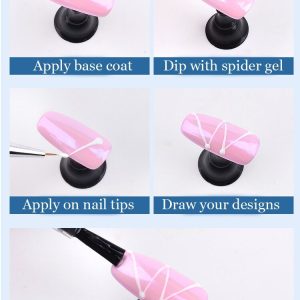Elastic Spider Gel - Creative Diy Nail Art Drawing Gum