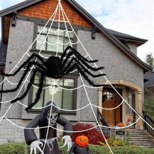Spider Web Yard Decor Halloween Decorations