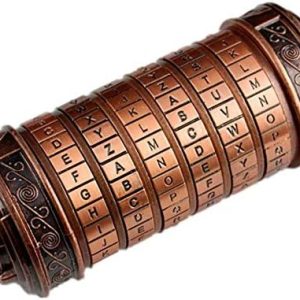 Da Vinci Code Mini Cryptex Lock Puzzle Boxes With Hidden Compartments