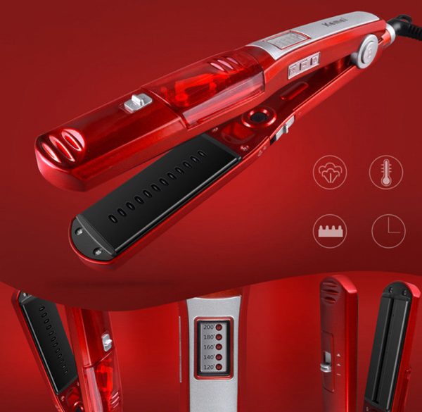 Electric Hair Straightener With Steam