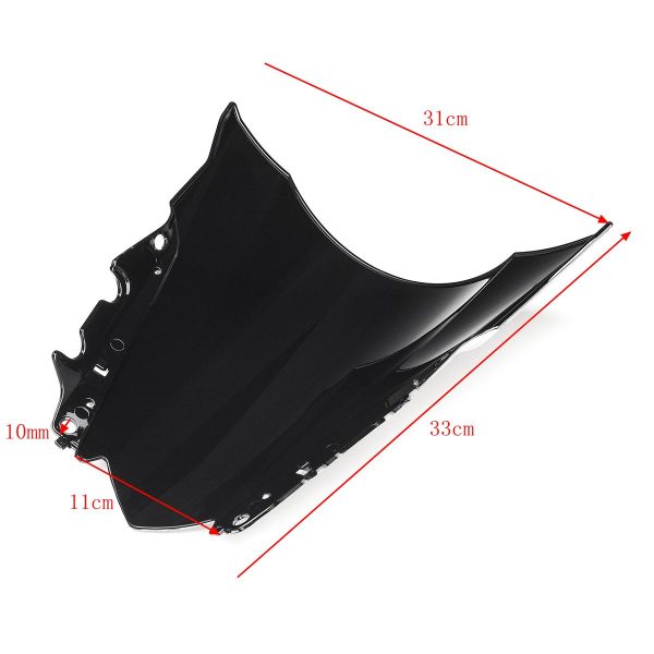 Motorcycle Abs Windshield Windscreen Double Bubble For Yamaha R3/R25
