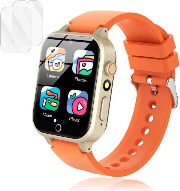 Smart Watch For Kids, Kids Smart Watch Boys Toys With 26 Puzzle Games, Touch Screen, Hd Camera, Alarm Clock
