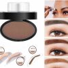 Eyebrow Stamp & Stencil Kit: Waterproof Tint For Professional Brow Enhancement