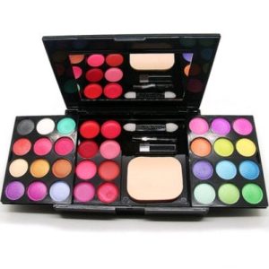 Makeup Box - 39 Color Palette With Eyeshadow, Lipstick, Blush, And Powder