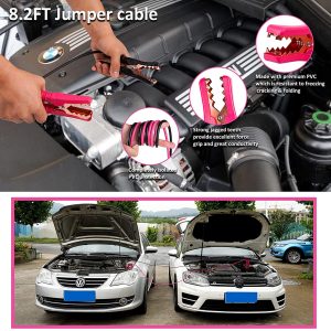 Car Emergency Kit Roadside Assistance Kit- Jumper Cables Tools