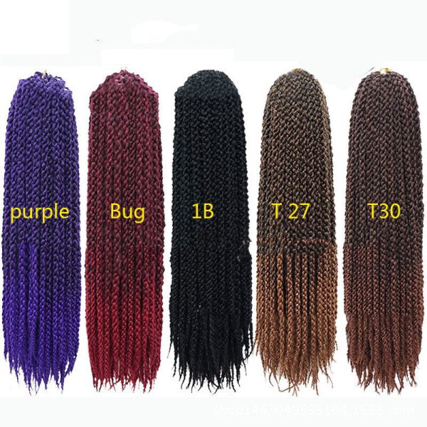 Synthetic Senegalese Twist Crochet Braids