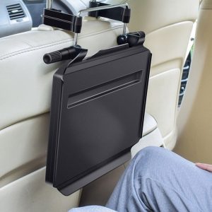 Car Table Retractable Folding Food Drink Mount Seat Back Organizer