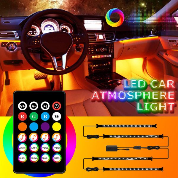 Car Foot Ambient Light With Usb Control App