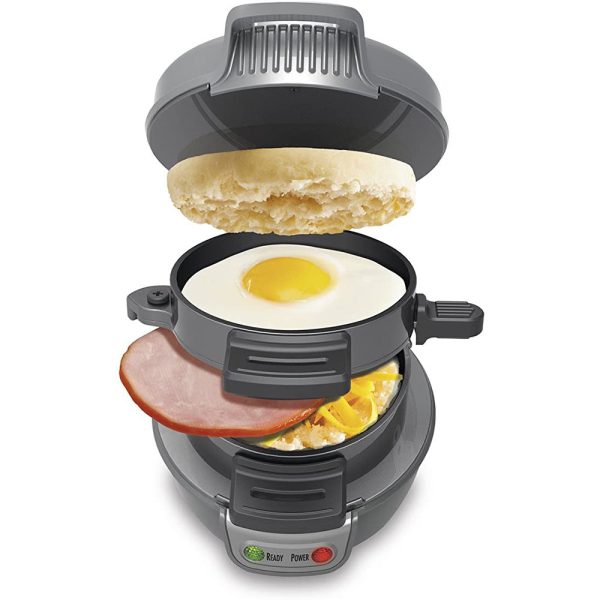 Breakfast Sandwich & Waffle Maker With Egg Cooker