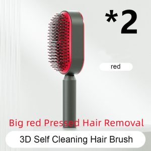 Self Cleaning Hair Brush One-Key Airbag Massage