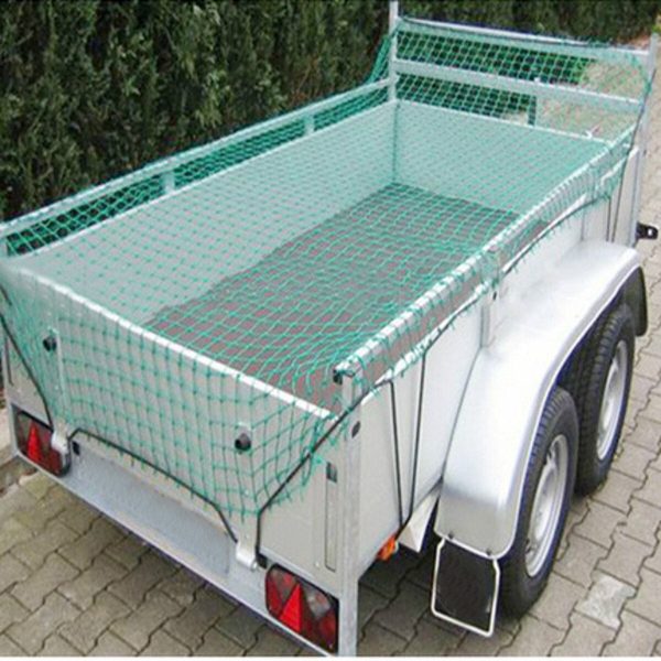 Cargo Net Green Elastic Mesh Storage Pickup Truck Universal Organizer