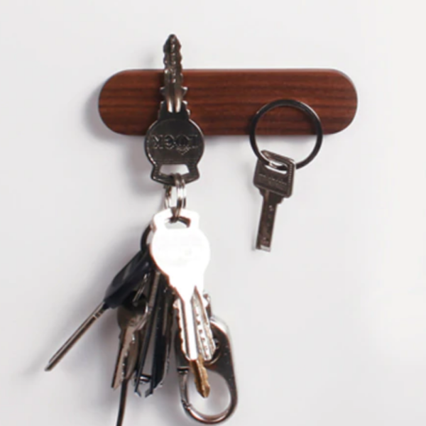 Wall Mounted Wooden Key Holder