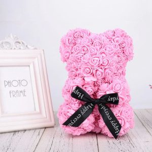 Eternal Love Rose Flower Valentine'S Teddy Bear Gift 10