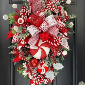 1Pc Christmas Wreath Decoration