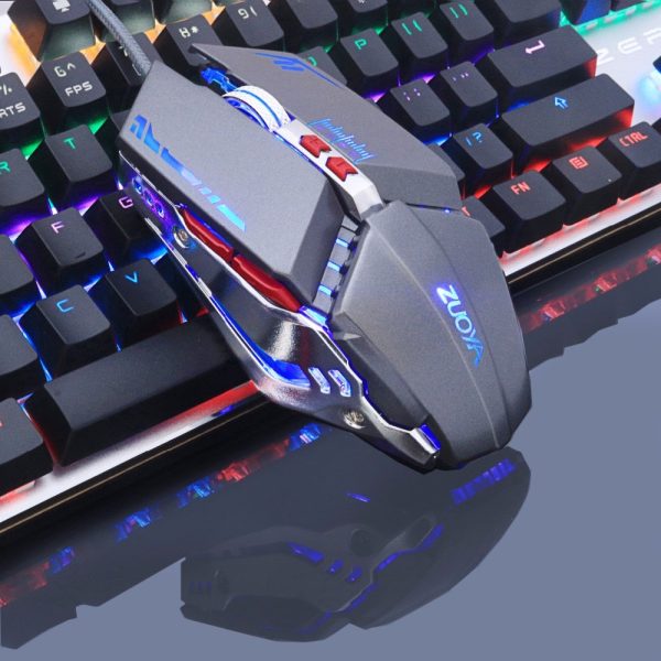 Wired Light Rgb Pc Gaming Mouse