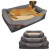 Large Waterproof Orthopedic Dog Bed With Soft Foam Cushion For Heavy- Comfort