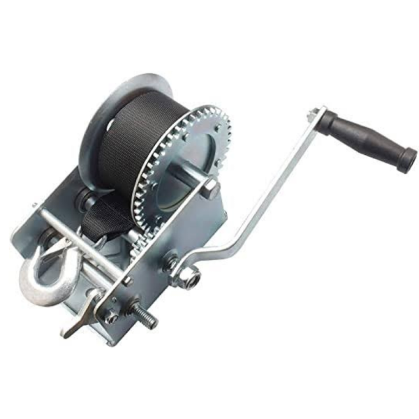 Car Boat Trailer Mounted Manual Hand Winch 2500 Lbs