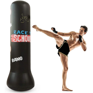 Premium Inflatable Standing Punching Bag 62 In