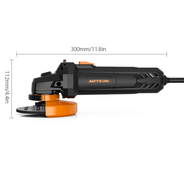 Portable Handheld Cordless Angle Grinder 4-1/2 In