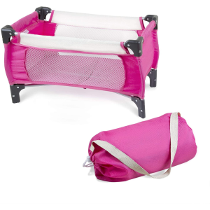 Premium Portable Baby Doll Crib Bed Set