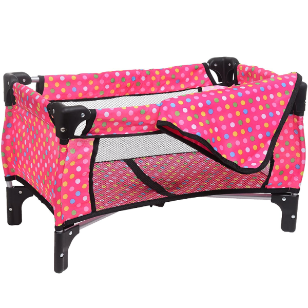 Premium Portable Baby Doll Crib Bed Set