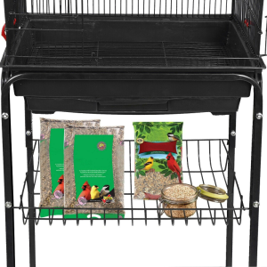 Portable Large Big Bird Cage With Wheels 59