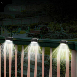 Outdoor Solar Powered Patio Led Deck Rail Lighting