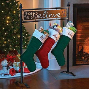 Freestanding Christmas Stocking Holder Stand