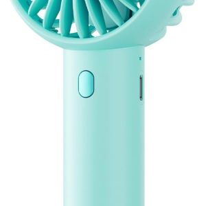 Gaiatop Mini Portable Fan, Powerful Handheld Fan, Cute Design 3 Speed Personal Small Desk Fan With Base, Lightweight Makeup Usb Rechargeable Fan For Stylish Girl Women Travel Indoor Outdoor Pink