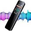 Digital Voice Recorder Voice Activated Recorder For Lectures Meetings 4608 Hours Sound Audio Recorder Recording Device With Playbackmp3 Player Password Variable Speed 64Gb