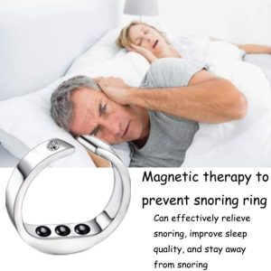 Anti Snoring Ring,Anti Snoring Ring Stopper Sleeping Breath Aid Acupressure Treatment For Stop Snore Device M,Without Side Effects