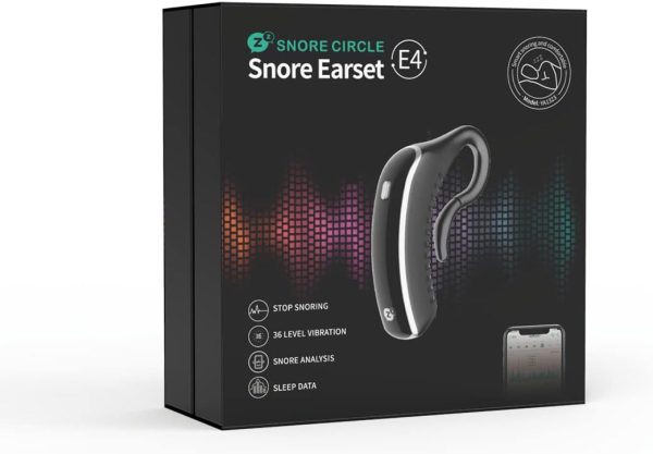 Anti Snoring Earset Smart Device Pro For Men And Women. Effective And Safe Ear Sleep Aid To Stop Snoring, Analyze Real-Time Sleep And Snoring Data Wirelessly. Solution For Snore .
